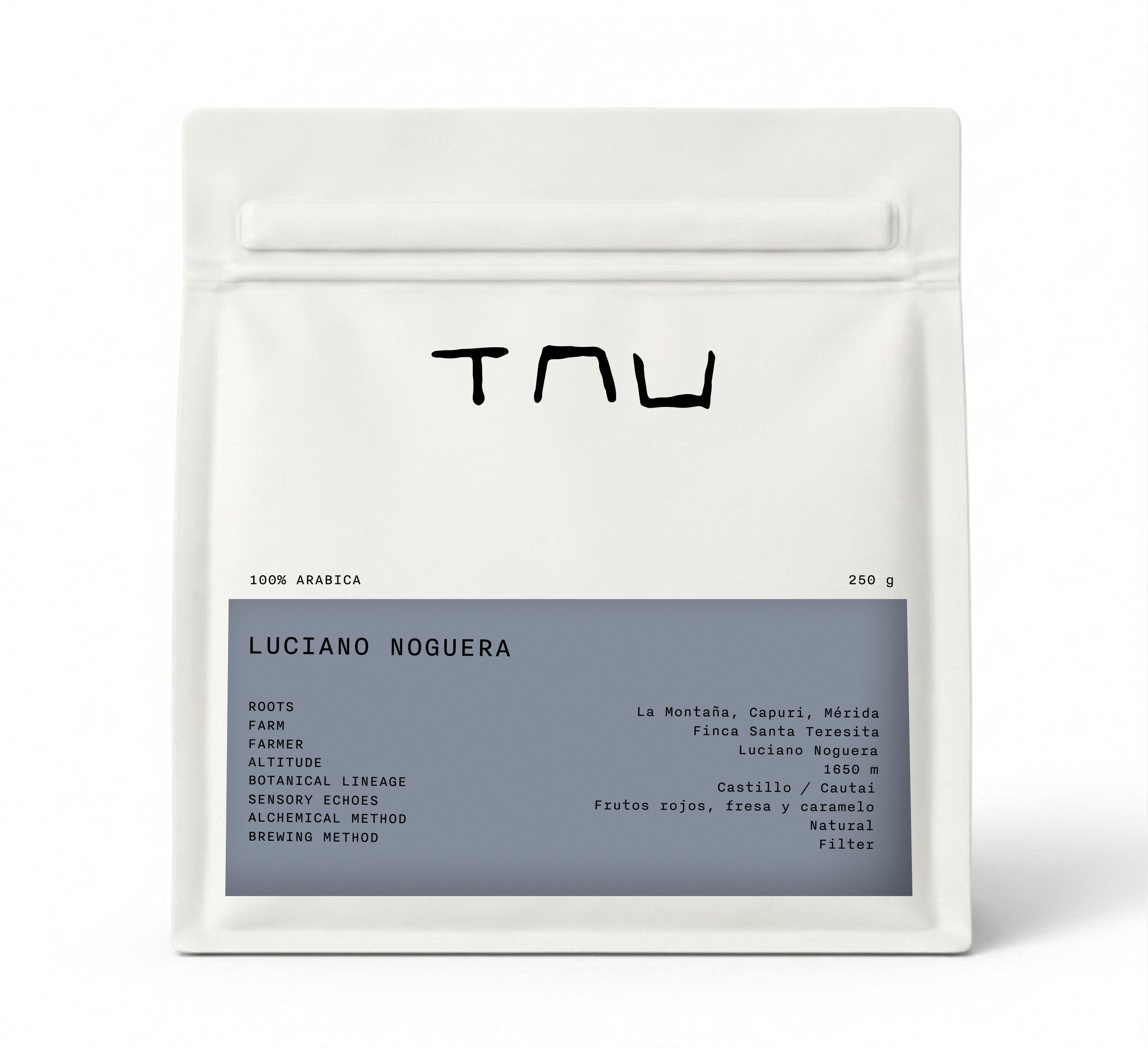 Luciano Noguera coffee bag
